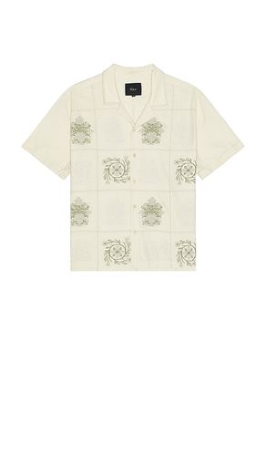 Clairo Camp Shirt in Cream. - size L (also in M, S, XL/1X) - Rails - Modalova