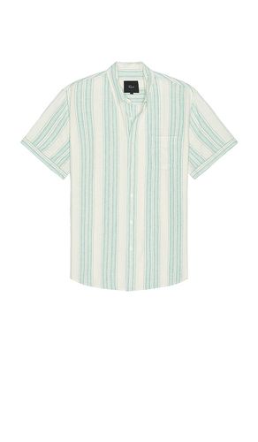 Carson Collared Shirt in Cream,Baby Blue. - size L (also in M, S, XL/1X) - Rails - Modalova