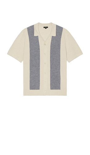 Atwood Knit Shirt in Cream. - size L (also in S, XL/1X) - Rails - Modalova
