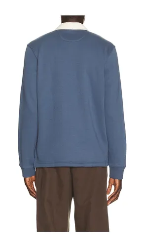Wright Long Sleeve Polo in Blue. - size L (also in M, S, XL/1X) - Rails - Modalova