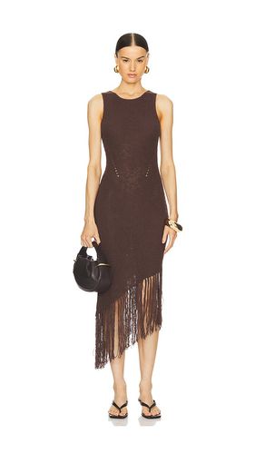 Rylee Midi Dress in Brown. - size L (also in M, S, XL, XS) - Rails - Modalova