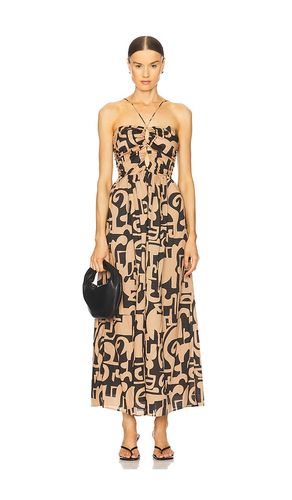 Silvia Midi Dress in Tan. - size L (also in M, XL, XS) - Rails - Modalova