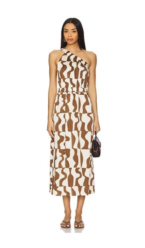 India Midi Dress in Brown. - size L (also in M, XL, XS) - Rails - Modalova