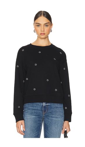 Ramona Sweatshirt in Black Silver Star Embroidery in Black. - size S (also in XS, XXS) - Rails - Modalova