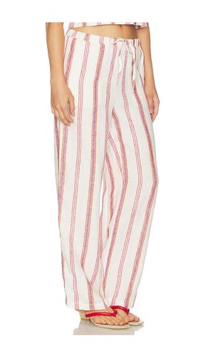 X Giadzy Emmie Pant in White,Red. - size L (also in M, XL) - Rails - Modalova