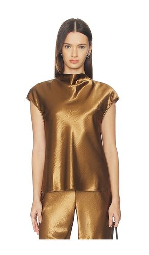 Loretta top in color metallic bronze size S (also in M, L, XL) - Rails - Modalova