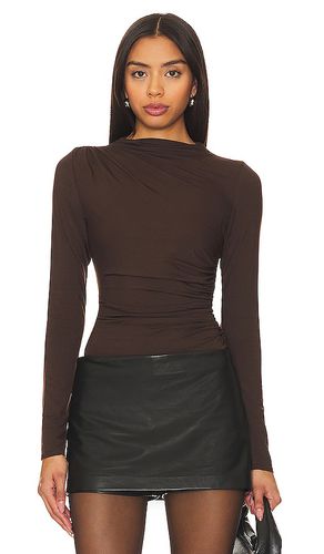 Joelle top en color marrón talla L en - Brown. Talla L (también en XL) - Rails - Modalova