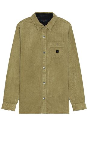 Nordsman Corduroy Button Down Shirt in Olive. - size M (also in S) - ROARK - Modalova