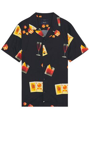 Gonzo Short Sleeve Shirt in Black. - size M (also in S) - ROARK - Modalova