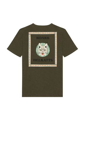 Helkatts Organic Tee in Army. - size L (also in M, S) - ROARK - Modalova