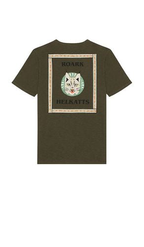 Helkatts Organic Tee in Army. - size L (also in M, S, XL/1X) - ROARK - Modalova