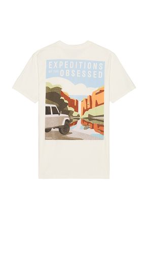 Expeditions Of The Obsessed Tee in White. - size L (also in M, S) - ROARK - Modalova