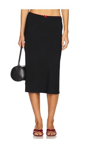 Tencel Slip Skirt in Black. - size L (also in M, S, XL, XS) - Rat Boi - Modalova