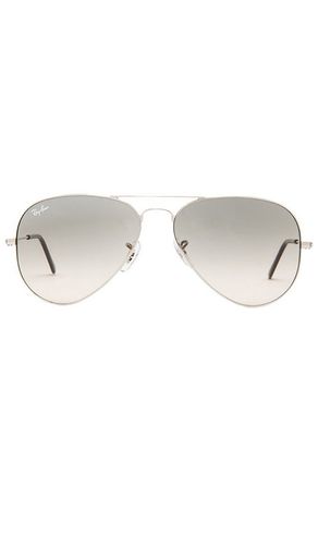 Aviator Gradient in Metallic Silver - Ray-Ban - Modalova