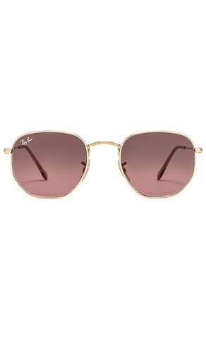 Hexagonal Flat in Metallic - Ray-Ban - Modalova