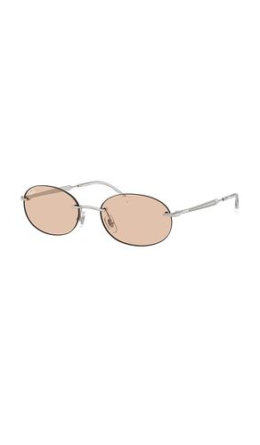 Oval sunglasses in color metallic size all - Ray-Ban - Modalova