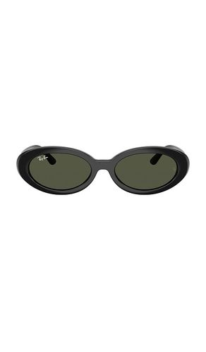 Ray-Ban Oval Sunglasses in Black - Ray-Ban - Modalova