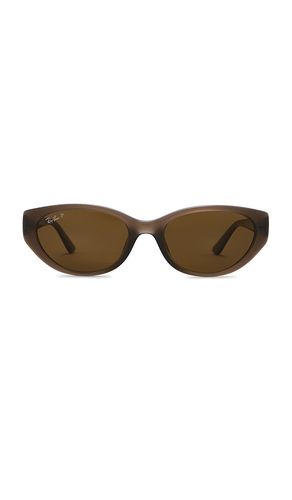 Ray-Ban SONNENBRILLE OVAL in Brown - Ray-Ban - Modalova