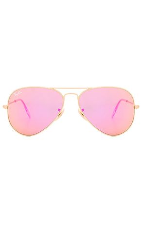 Aviator Flash Lenses in Pink - Ray-Ban - Modalova