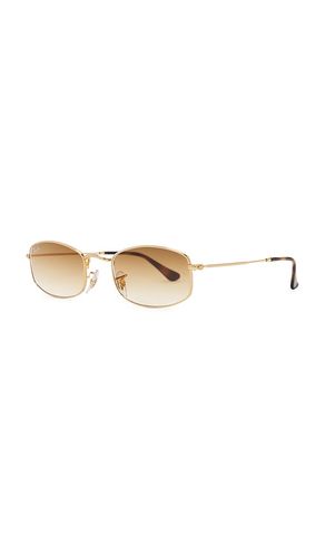 Rectangular Sunglasses in Metallic - Ray-Ban - Modalova