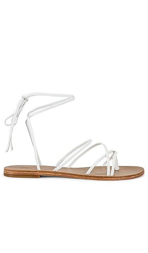 Spur Sandal in White. - size 5.5 (also in 6, 6.5, 7, 7.5, 8, 8.5, 9) - RAYE - Modalova