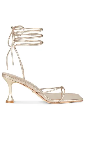 Nami Heel in Metallic . - size 10 (also in 5.5, 6, 6.5, 7, 7.5, 8, 8.5, 9, 9.5) - RAYE - Modalova