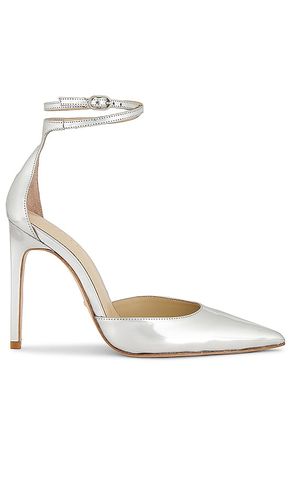 Dania Pump in Metallic Silver. - size 10 (also in 6.5, 7.5, 9, 9.5) - RAYE - Modalova