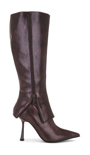 Eden Overlay Boot in Chocolate. - size 10 (also in 5.5, 6, 6.5, 7, 7.5, 8, 8.5, 9, 9.5) - RAYE - Modalova