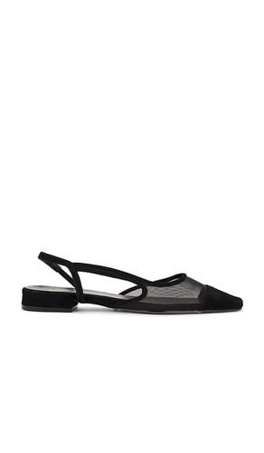 Dorit Flat in Black. - size 5.5 (also in 6, 6.5, 7, 8, 9.5) - RAYE - Modalova