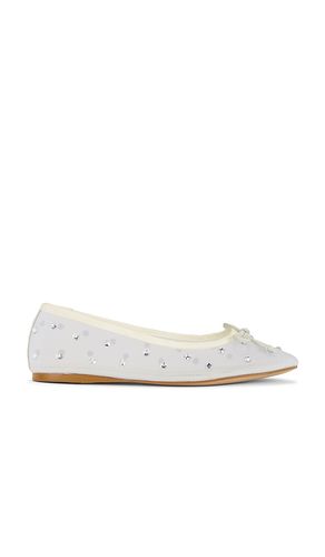 Cami Flat in White. - size 10 (also in 5.5, 6.5, 7, 7.5, 8, 8.5, 9, 9.5) - RAYE - Modalova