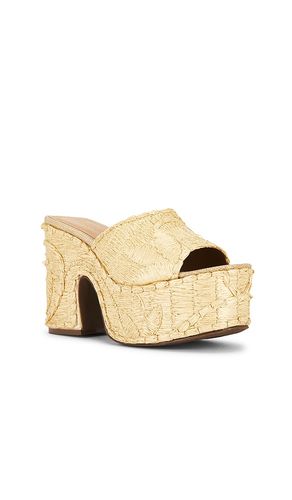 Maeve Platform Sandal in Neutral. - size 10 (also in 7, 7.5, 8, 8.5, 9, 9.5) - RAYE - Modalova