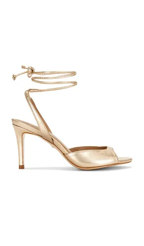 Lina Sandal in Metallic Gold. - size 10 (also in 5, 5.5, 6, 6.5, 7, 7.5, 8, 8.5, 9, 9.5) - RAYE - Modalova