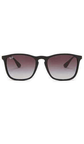 Chris sunglasses in color black size all - Ray-Ban - Modalova