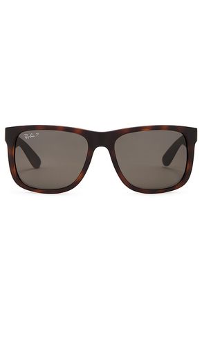 Justin polarized square sunglasses in color size all - Ray-Ban - Modalova