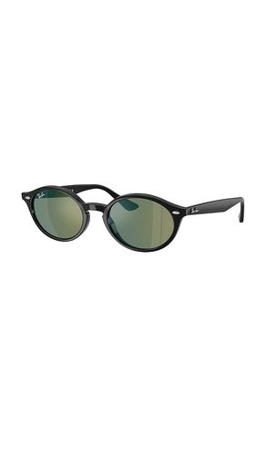 Ray-Ban Oval Sunglasses in Black - Ray-Ban - Modalova