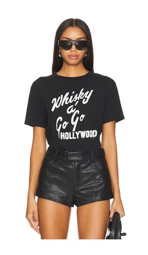 Whiskey A Go Go Hollywood Tee in Black. - size L (also in M, S, XL/1X) - Retro Brand - Modalova