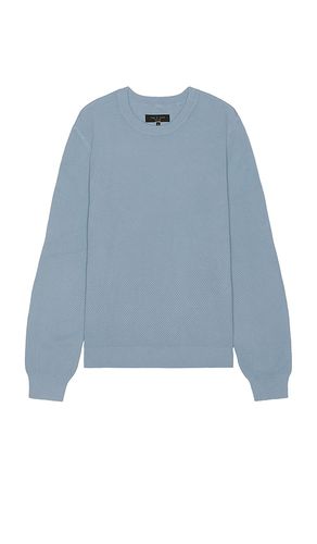 Washed Dexter Crew Sweater in Baby Blue. - size L (also in M, S) - Rag & Bone - Modalova