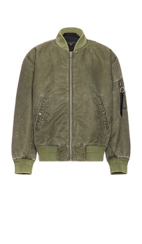 Manston Nylon Bomber Jacket in Olive. - size L (also in M) - Rag & Bone - Modalova