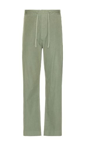 Bradford Peached Cotton Pant in Olive. - size L (also in S) - Rag & Bone - Modalova