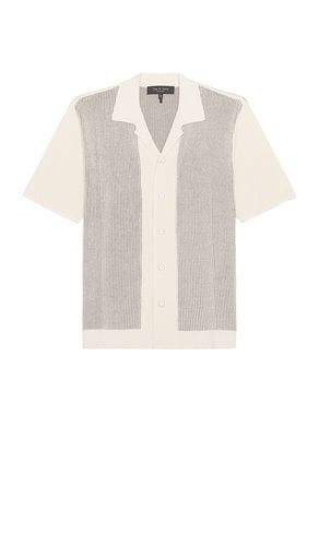 Harvey Knit Camp Shirt in . Taglia S, XL - Rag & Bone - Modalova