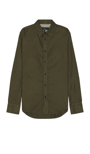 Camisa en color verde oliva talla M en - Olive. Talla M (también en S, XL/1X) - Rag & Bone - Modalova