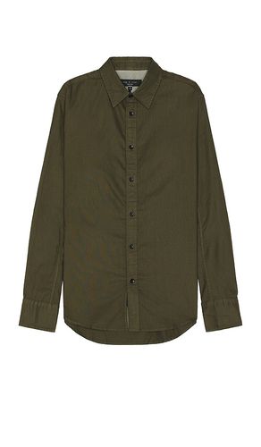 Tomlin Oxford Shirt in Green. - size S (also in XL/1X) - Rag & Bone - Modalova