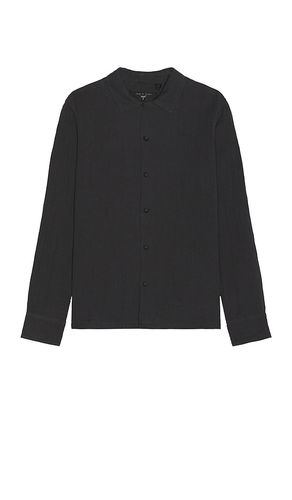 Avery Gauze Long Sleeve Shirt in Black. - size S (also in XL) - Rag & Bone - Modalova