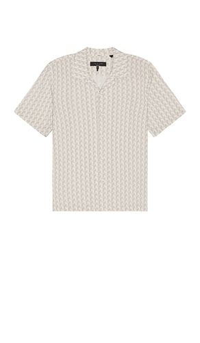 Printed Avery Shirt in White. - size L (also in M, S) - Rag & Bone - Modalova