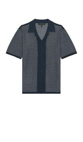 Harvey Knit Camp Shirt in . - size L (also in M) - Rag & Bone - Modalova