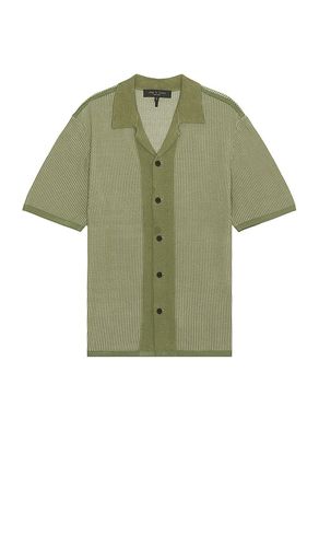 Harvey Knit Camp Shirt in . Taglia M - Rag & Bone - Modalova