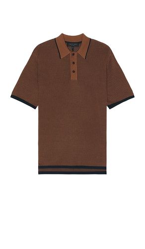 Harvey Polo in Brown. - size L (also in S) - Rag & Bone - Modalova