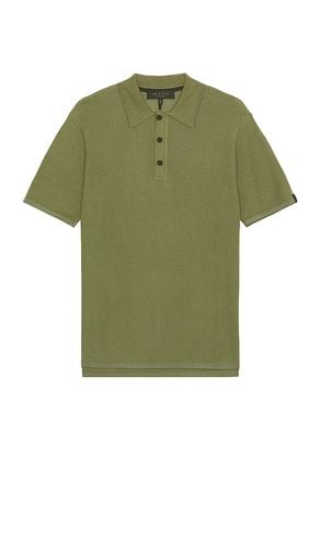 Harvey Knit Polo in Green. - size L (also in M, S, XL) - Rag & Bone - Modalova