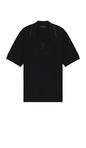 Camisa harbor johnny en color talla L en - Black. Talla L (también en M, S, XL/1X) - Rag & Bone - Modalova