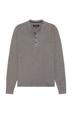 Classic Flame Henley in Grey. - size L (also in M, S, XL/1X) - Rag & Bone - Modalova